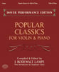 Popular Classics for Violin and Piano cover